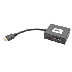 Divisor de 2 Puertos HDMI a VGA + Divisor de Audio - 1920 x 1080 (1080p)