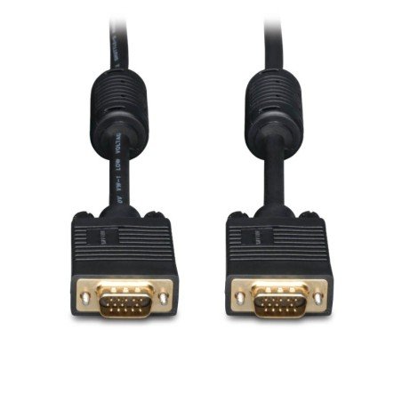 Cable VGA coaxial para monitor Tripp-Lite - VGA (D-Sub), VGA (D-Sub), Negro