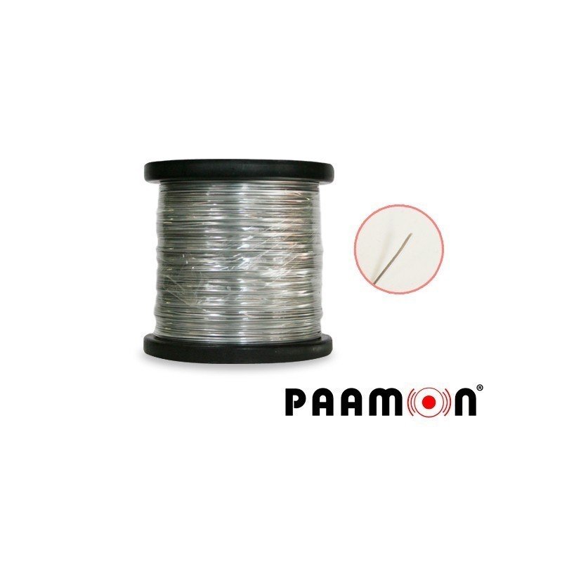PAM-CAC500 PAAMON Rollo de 500 metros Cable de aluminio para cercas electrificadas. Excelente conductor del sistema de Cerca Elé