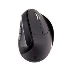 Mouse vertical ergonómico - v mouse inalámbrico Perfect Choice negro PC-044895