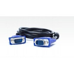 Cable VGA Vorago CAB-106 - 2 m, VGA (D-Sub), VGA (D-Sub), Negro