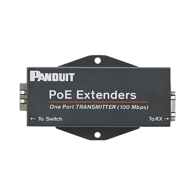 Transmisor Poe, Poe+ para uso con receptor poexrx1, hasta 610 metros (2000 ft) con cable Cat 5e o Cat 6, 10, 100mbps