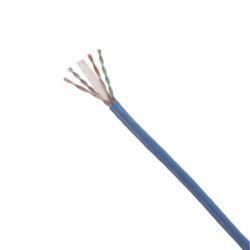 Bobina de cable UTP 305 m. De cobre, tx6000 pannet, azul, categoría 6 mejorado (23 AWG), cmp (plenum), de 4 pares