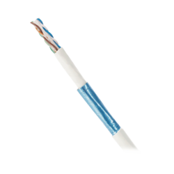 Bobina de cable UTP de 4 pares, matrix, cat6a, 26 AWG, cmr (riser), color azul, 305m