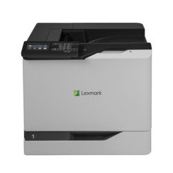 Impresora láser a color Lexmark CS820de, 60 ppm, volumen mensual 200,000, e-taSK, red, USB 2.0 directo, 1024 RAM, disco duro, op