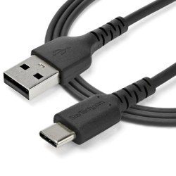 Cable de 2m de Carga USB A a USB C - de Carga Rápida y Sincronización Rápida USB 2.0 a USB Tipo C
