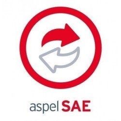 Software administrativo Aspel SAE 1 USR. LICENCIA ANUAL - 1 usuario 99 empresas
