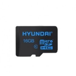 Memoria Micro SD Hyundai SDC16GU1 - 16 GB, Negro