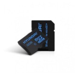 Memoria Micro SD Hyundai SDC32GU1 - 32 GB, Negro, Clase 10