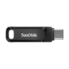 Memoria Sandisk ultra dual drive go USB 32GB tipo-c, USB a 3.1 velocidad de lectura 150MB/s color negro
