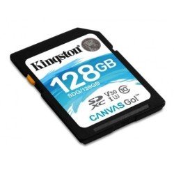 Memoria Kingston SDXC Canvas Go Plus 128 GB UHS-I U3 V30 Clase 10