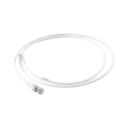 Patch cord "Skinny" cat6a blindado s/ftp, 5ft, diámetro reducido 28 AWG, color blanco
