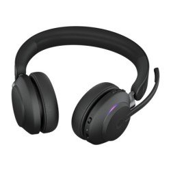 Jabra Evolve2 65 MS Stereo - Auricular - en oreja - Bluetooth - inalámbrico - USB-C - aislamiento de ruido - negro - Certificado