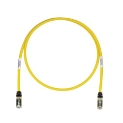 Patch cord Cat 6a, blindado s, ftp, cm, ls0h, 10ft, color amarillo