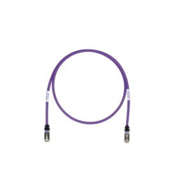 Patch cord Cat 6a, blindado s, ftp, cm, ls0h, 20ft, color violeta