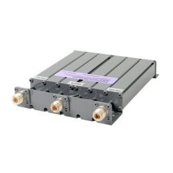 Duplexer UHF 490-520 MHz, 6 cavidades con conector N, versión plata