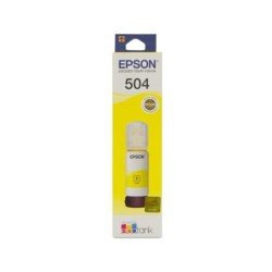 Cartucho Epson modelo T504 amarillo, para L4150, L4160, tinta dye