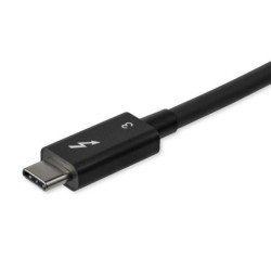 Cable Thunderbolt 3 de 0.8m - 40GBps - certificado - activo - compatible USB-c - Entrega de potencia PD 100w (tblt34mm80cm)