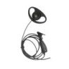 Micrófono de solapa con gancho auricular en forma de D para radios Motorola HT750/1250/1550/PRO5150/5550/7150