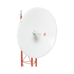 Antena direccional de 3ft, 4.9 a 6.5 GHz, ganancia 34 dbi, conectores n-hembra, polarización doble, incluye montaje para torre o