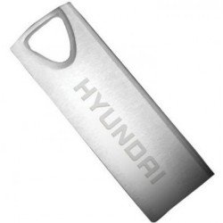 Memoria USB Hyundai U2BK/16GAS - Plata, 16 GB, USB 2.0, 10 MB/s, 3 MB/s