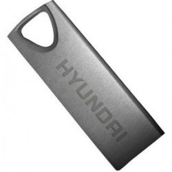 Memoria USB Hyundai U2BK/16GASG - Gris, 16 GB, USB 2.0, 10 MB/s, 3 MB/s