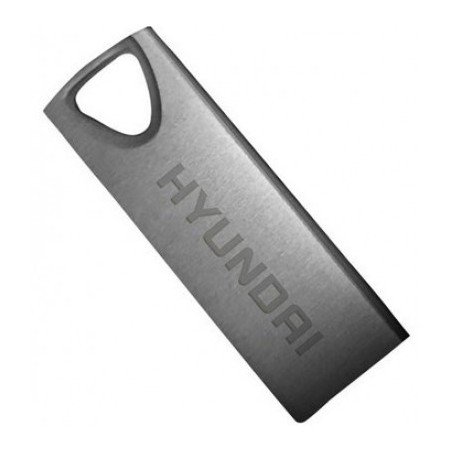 Memoria USB Hyundai U2BK/32GASG - Gris, 32 GB, USB 2.0, 10 MB/s, 3 MB/s