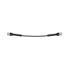 Unifi ethernet patch cable cat6 de 22 cm, color negro