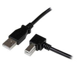 Cable Adaptador USB para impresora StarTech.com USBAB2MR - Negro, Adaptadores