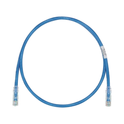 Cable de parcheo tx6, UTP Cat 6, 24 AWG, cm, color azul, 10 metros