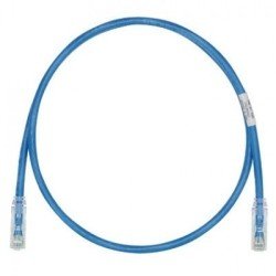 Cable de Parcheo Panduit UTPSP1BUY - 0.3 m, RJ-45, RJ-45, Azul