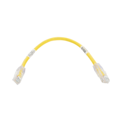 Cable de parcheo tx6, UTP Cat 6, 24 AWG, cm, color blanco, 1ft