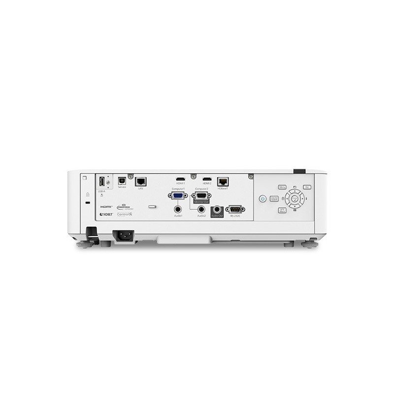 Videoproyector Epson PowerLite L520W, largo alcance, 3LCD, 5,200 lúmenes, WXGA resolución 1280x800