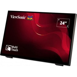 Viewsonic TD2465 pantalla de señalización Panel plano interactivo 61 cm (24") LED 250 cd / m² Full HD Negro Pantalla táctil