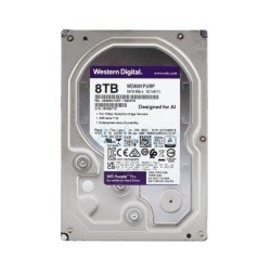 Disco duro Western Digital WD8001PURP Purple pro 8 TB 3.5 pulgadas - SATA 6 GBPS, 256 MB caché. 7200 rpm.