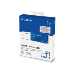 Unidad de estado sólido SSD WD Blue m.2 2280 1TB SATA 3DNAND 6GB/s lect 560MB/s escrit 520MB/s