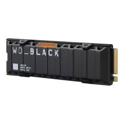 Unidad de estado sólido interno 2TB WD black SN850x m.2 2280 NVME PCie gen4 x4 lect.7300MB/s escrit.6600MB/s disipador