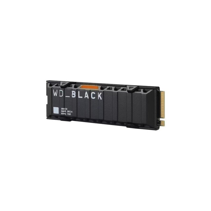 Unidad de estado sólido interno 2TB WD black SN850x m.2 2280 NVME PCie gen4 x4 lect.7300MB/s escrit.6600MB/s disipador