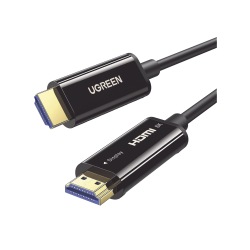 Cable HDMI de 10 Metros por Fibra Óptica 8K@60Hz, Fibra de 4 núcleos +