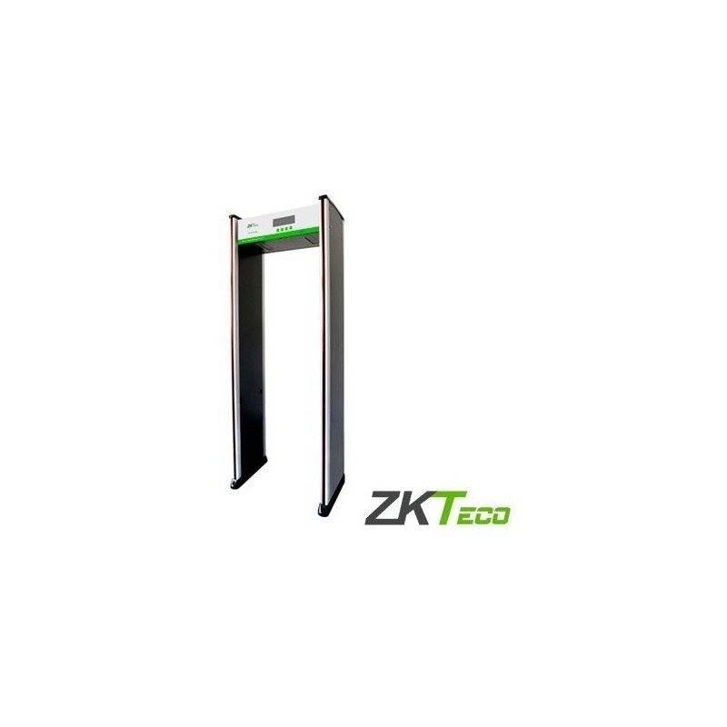 Arco detector de metales de 18 zonas, pantalla LCD 3.7"