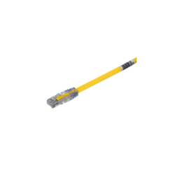 Cable de Parcheo UTP, Cat6A, 24 AWG, CM, Color Amarillo, 7ft