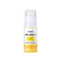 Botella de tinta amarilla Canon PFI-050 Y para imagePROGRAF TC-20, 70 ml