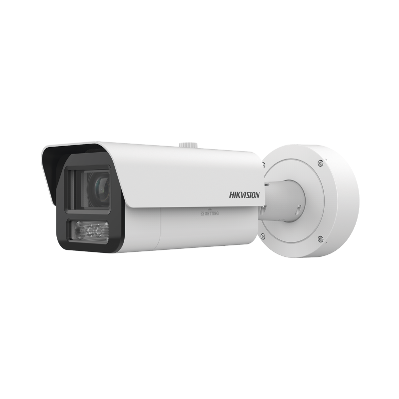Bala IP 4 megapixel, lente mot. 2.8 - 12 mm, luz dual (ir y luz blanca), reconocimiento facial, heat map, acusense, metadata, ik