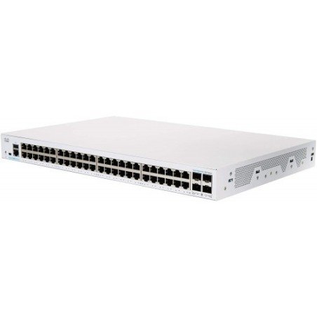 Switch Cisco business CBS, 48 puertos 10, 100, 1000 Mbps, administrable, 4 puertos 10g SFP, Poe