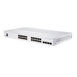 Switch Cisco business CBS, 24 puertos 10, 100, 1000 Mbps, administrable, 4 puertos 10g SFP, Poe