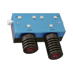 Aislador Doble para 118-174 MHz, 70 dB de Aislamiento, Ajustable en ± 4 MHz, hasta 100 Watt.