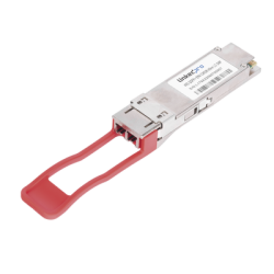 Transceptor QSFP+ (Mini GBIC) para Fibra Monomodo, 40 Gbps, Conectores LC, Dúplex, Hasta 40 km
