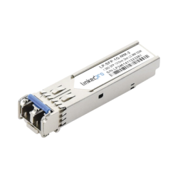 Transceptor SFP (Mini GBIC) para Fibra Multimodo, 1.25 Gbps, Conectores LC, Dúplex, Hasta 2 km