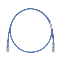 Cable de Parcheo TX6, UTP Cat6, 24 AWG, CM, Color Azul, 25ft