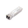 Transceptor SFP+ (mini-gbic) para fibra monomodo, 10 gbps de velocidad, conectores lc, dúplex, hasta 60 km de distancia.